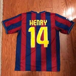 Boys XL Thierry Henry Nike Barcelona soccer jersey